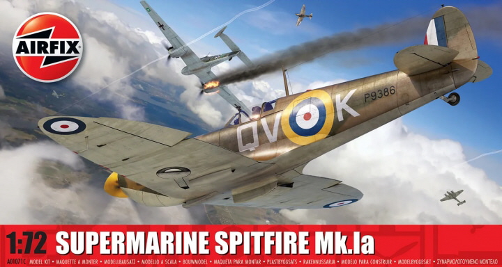 [ܼ] BB01071C [Airfix] BB01071C 1/72 Supermarine Spitfire Mk.Ia