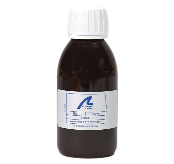 [ܼ] BA27690 [Artesania-Latina] BA27690 Water-Based Dye for Wood: Sapele - 125 ml