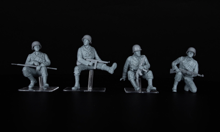 [ܼ] BE35407 [Miniart] BE35407 1/35 U.S.Infantry Tank Riders. Set 1