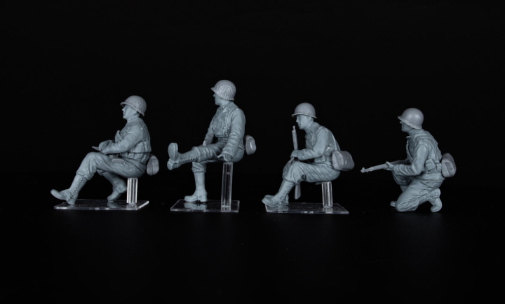 [ܼ] BE35407 [Miniart] BE35407 1/35 U.S.Infantry Tank Riders. Set 1