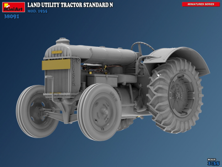 [ܼ] BE38091 [Miniart] BE38091 1/35 LAND UTILITY TRACTOR STANDARD N MOD.1935