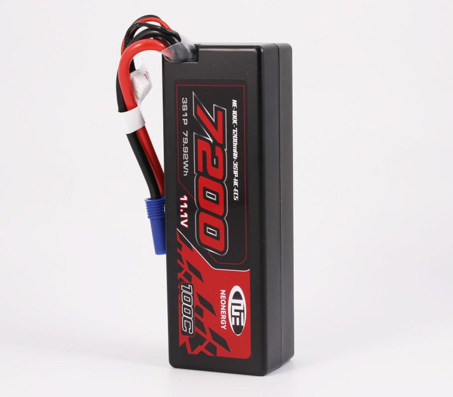 [ܼ] NE-100C-7200mAh-3S1P-EC5 [Neonergy]  3 ͸) NE 7200mAh 3S1P 11.1V 100C , EC5 
