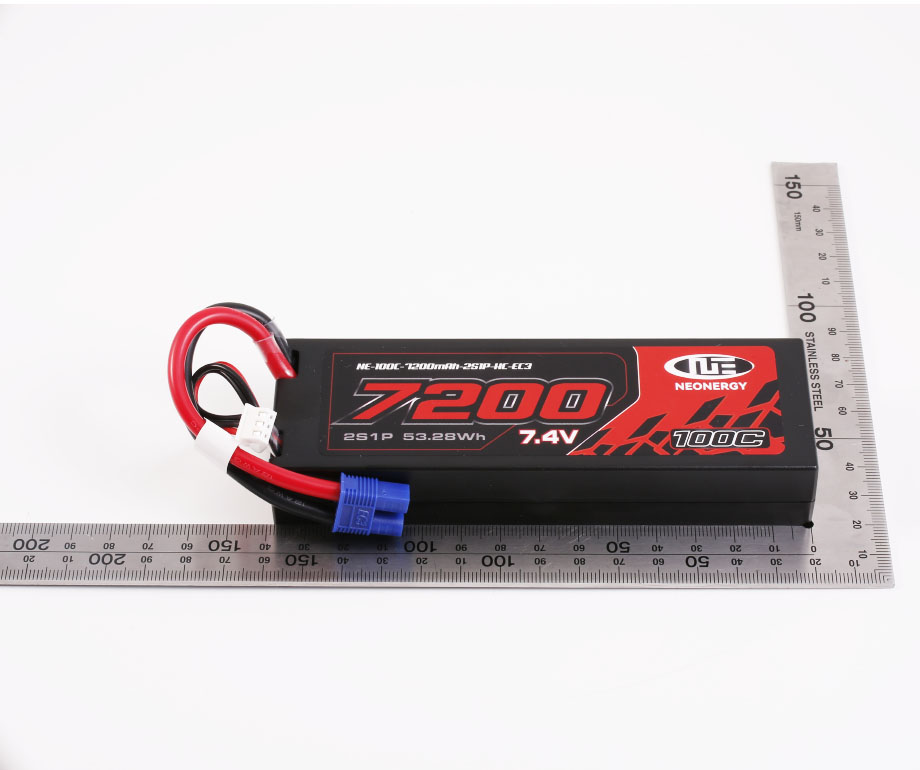 [ܼ] NE-100C-7200mAh-2S1P-EC3 [Neonergy]  2 ͸) NE 7200mAh 2S1P 7.4V 100C ,EC3 