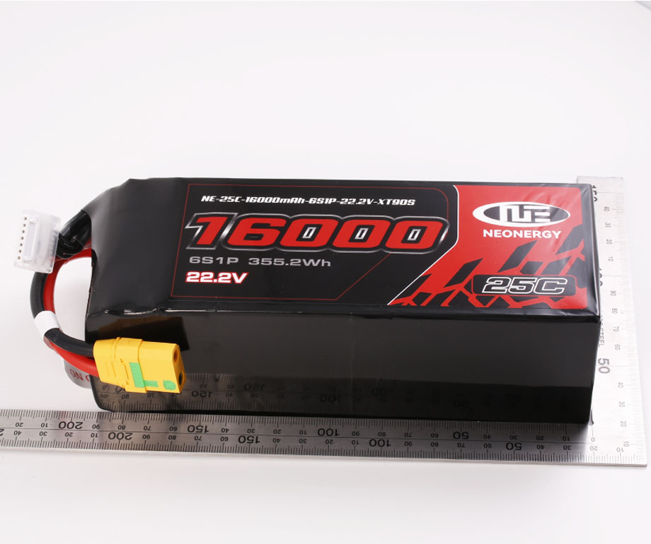 [ܼ] NE-25C-16000mAh-6S1P-22.2V-XT90S [Neonergy] ʴ뷮 6 ͸) NE 16000mAh 6S1P 22.2V 25C ,XT90S  (,п ͸)