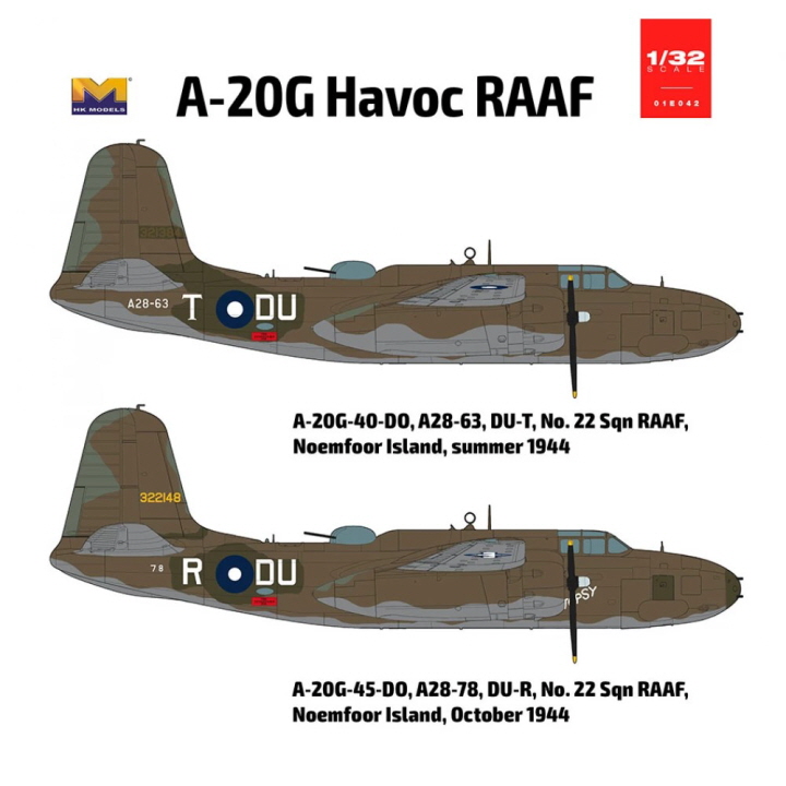 [ܼ] BKE042LTD [HK Model] BKE042LTD 1/32 A-20G Havoc RAAF(Master version)