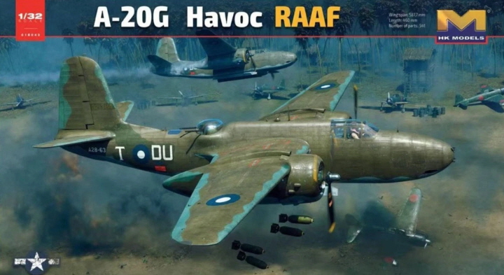 [ܼ] BKE042 [HK Model] BKE042 1/32 A-20G Havoc RAAF(Normal version)