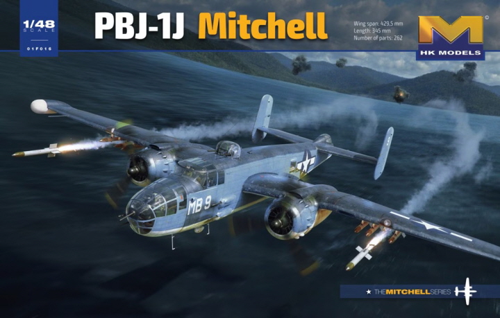 [ܼ] BKF016 [HK Model] BKF016 1/48 B-25 PBJ-J1 Mitchell