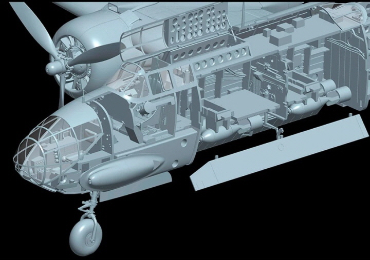[ܼ] BKF015 [HK Model] BKF015 1/48 DB-7B Boston III ( A-20 early version )