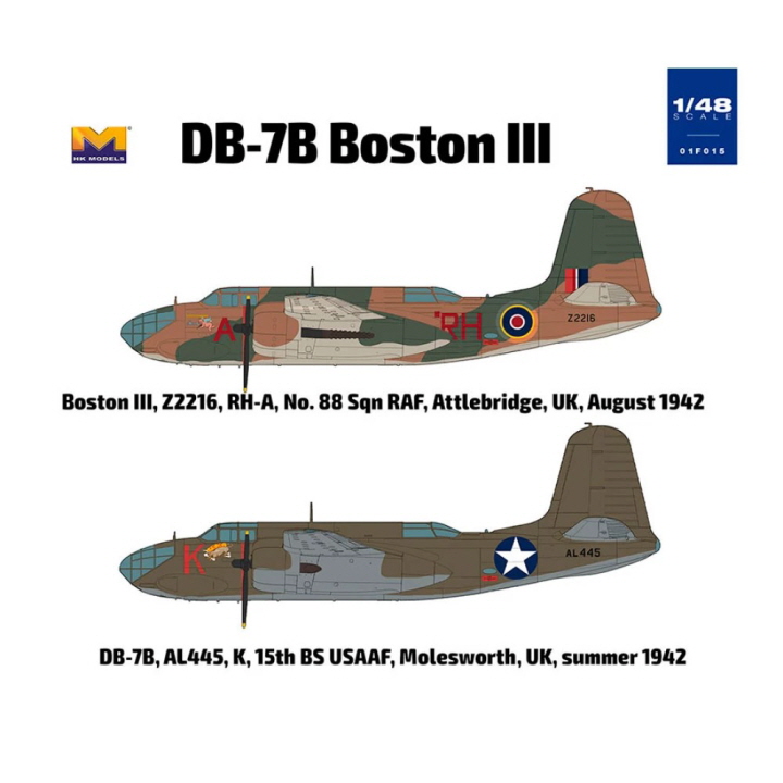 [ܼ] BKF015 [HK Model] BKF015 1/48 DB-7B Boston III ( A-20 early version )