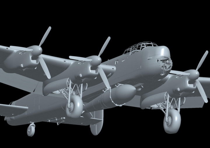 [ܼ] BKF007 [HK Model] BKF007 1/48 Avro Lancaster B Mk.I Special Grand Slam