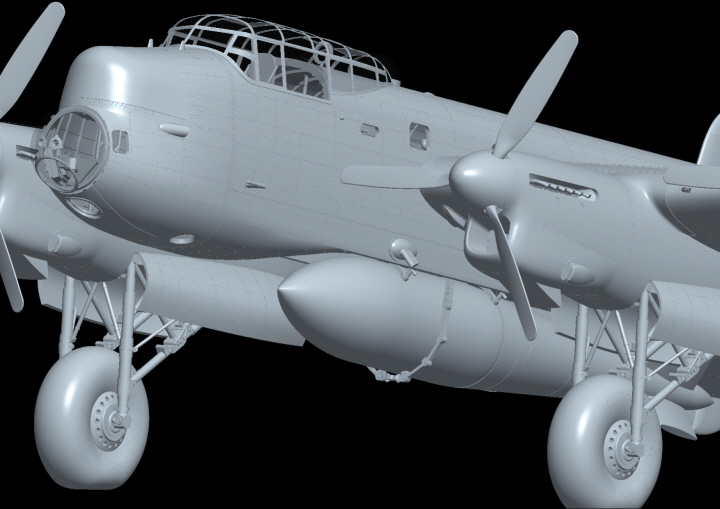 [ܼ] BKF007 [HK Model] BKF007 1/48 Avro Lancaster B Mk.I Special Grand Slam