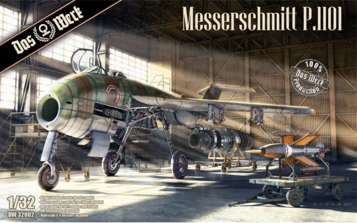 [ܼ] CDW32002 [DAS WERK] CDW32002 1/32 Messerschmitt P.1101
