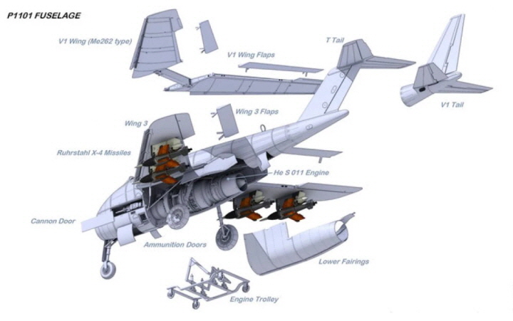 [ܼ] CDW32002 [DAS WERK] CDW32002 1/32 Messerschmitt P.1101