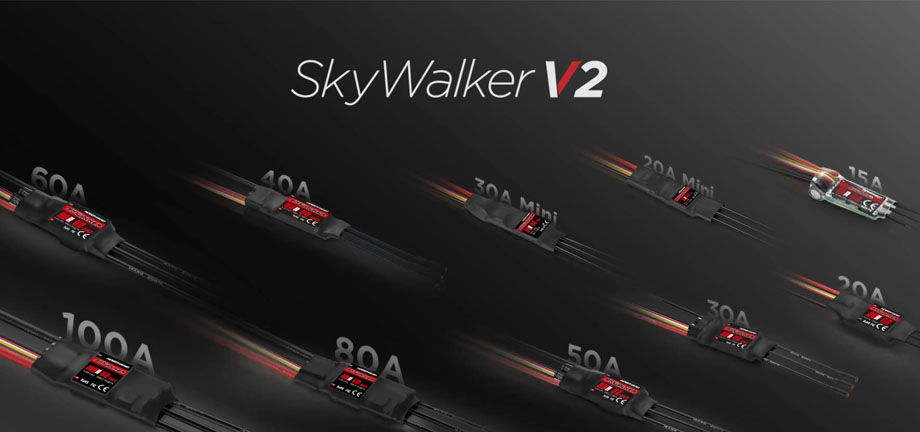 [ܼ] 30205202 [HOBBYWING] Skywalker V2 30A Mini Brushless ESC 귯ø ӱ (2-4S )