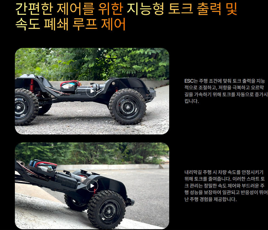 [ܼ] 30109100 [HOBBYWING] (ֽ) QuicRun Fusion 8IGHT SE (2in1 FOC system)  ӱ  ޺ (2~4S , 1/8  Ŭ)