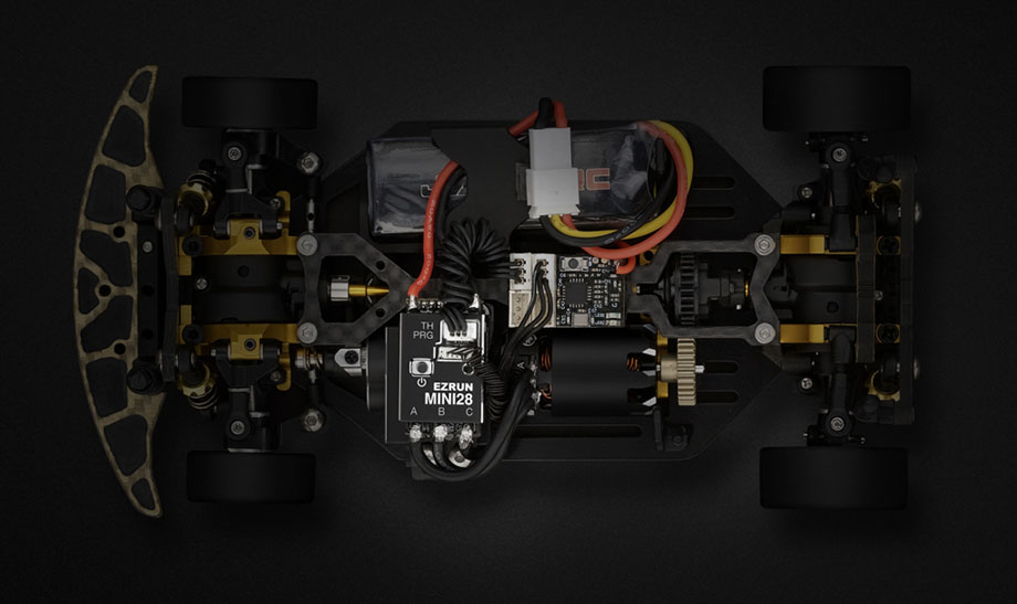 [ܼ] 30101300 30402655 [HOBBYWING] EZRUN MINI28 Ezrun 1626 Sensored Motor 6500KV (1/28  ̴ 30A ӱ  EZRUN Mini28 ޺)
