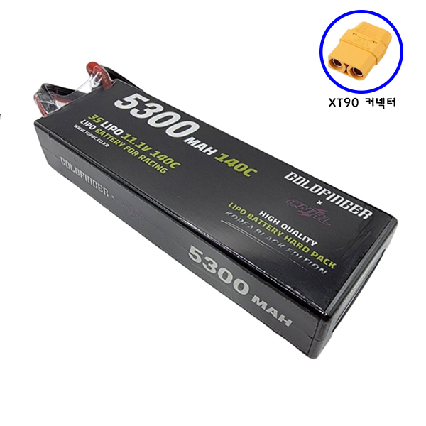 [ܼ] HC5301403XT90 [CNHL] [HC5301403XT90] Racing 5300mAh 11.1V 3S 140C LIPO Battery