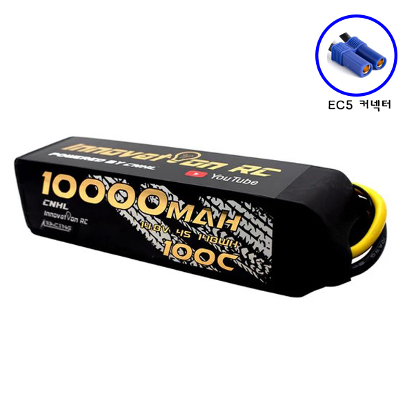 [ܼ] HC4S100EC5 [CNHL] [HC4S100EC5] Racing 10000mAh 14.8V 4S 100C LIPO Battery 