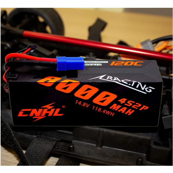 [ܼ] HC8001204XT60 [CNHL] [HC8001204XT60] Racing 8000mAh 14.8V 4S 120C LIPO Battery 