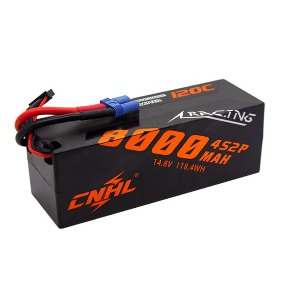 [ܼ] HC8001204XT60 [CNHL] [HC8001204XT60] Racing 8000mAh 14.8V 4S 120C LIPO Battery 