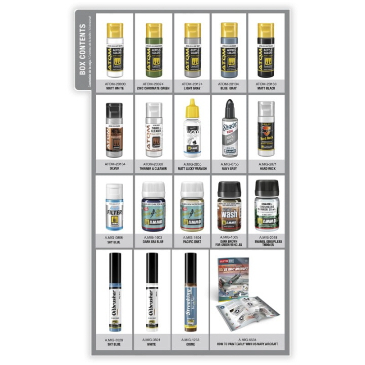 [ܼ] CG7734 [MIG AMMO] CG7734 SOLUTION BOX 30 &8211; How to paint Early WWII US Navy Aircraft