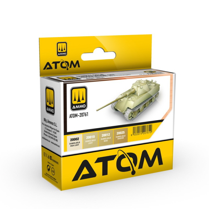 [ܼ] CG20761 [MIG AMMO] CG20761 ATOM Dunkelgelb Modulation Set