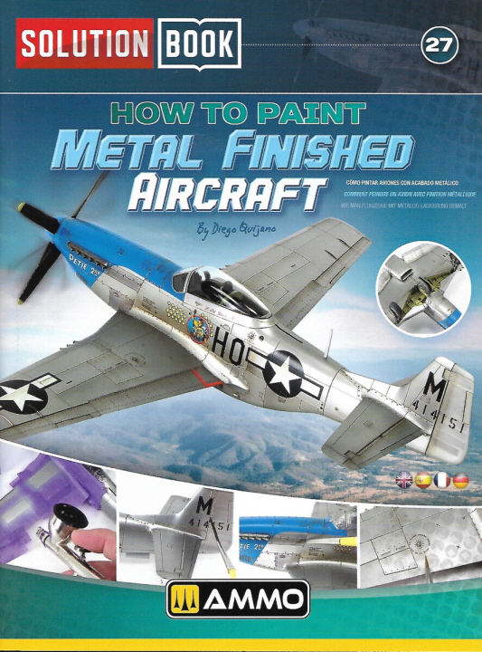 [ܼ] CG6532 [MIG AMMO] CG6532 SOLUTION BOOK 27 - How to Paint Metal Finished Aircraft