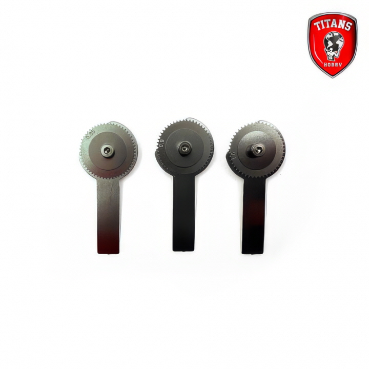 [ܼ] CGTTH063 [Titan Merchandise] CGTTH063 Rivet Maker Tool Set 4 - scales 1:43/1:35/1:32 - 3 wheels diam.15mm x mm 0.85/0.90/1.00