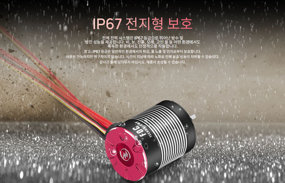 [ܼ] 30120500 [HOBBYWING] QuicRun Fusion Pro Elite (2in1 FOC system)  ӱ  ޺ (2~4S , 1/10  Ŭ)