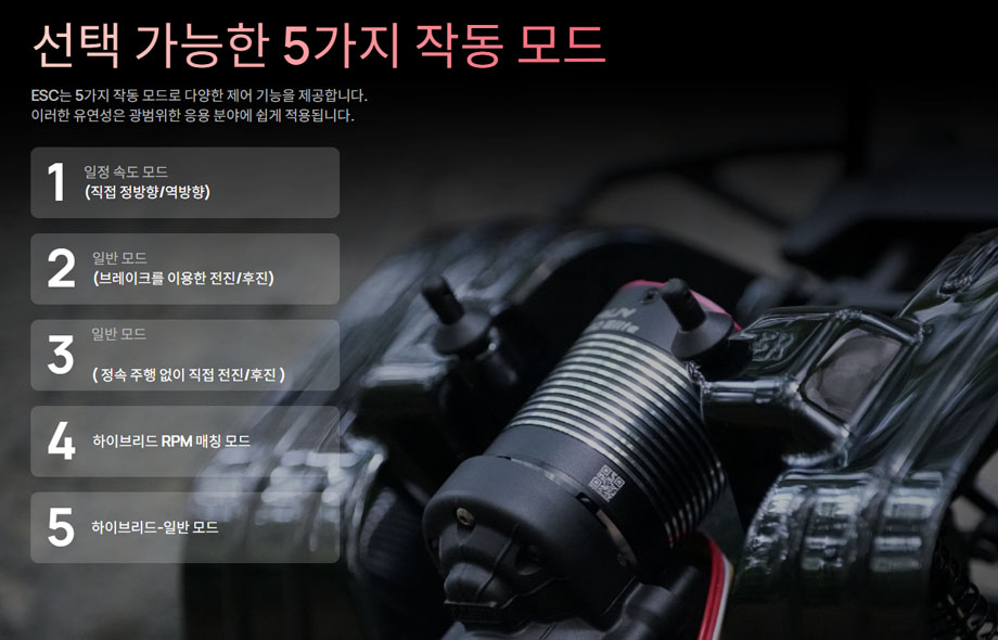 [ܼ] 30120500 [HOBBYWING] QuicRun Fusion Pro Elite (2in1 FOC system)  ӱ  ޺ (2~4S , 1/10  Ŭ)