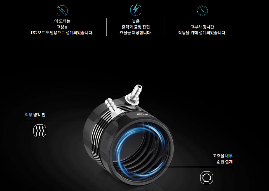 [ܼ] 30419007 [HOBBYWING] SeaKing 3660 SL 2600KV V2 (2~4S  Ʈ)