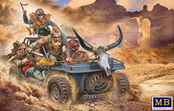[���ܼ�] CM35251 [MasterBox] CM35251 1/35 Desert Battle Series. Buffalo Clan. To catch a Thief-2