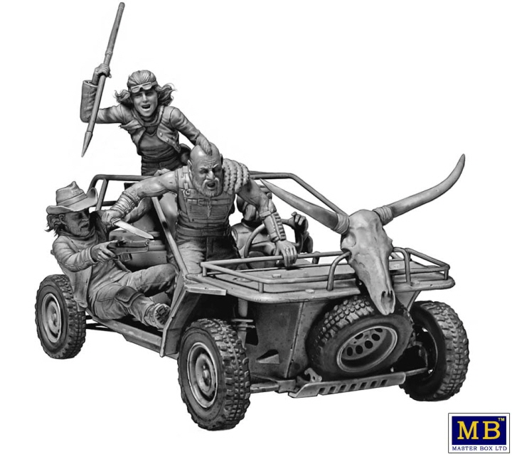 [���ܼ�] CM35251 [MasterBox] CM35251 1/35 Desert Battle Series. Buffalo Clan. To catch a Thief-2