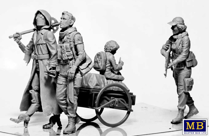 [���ܼ�] CM35250 [MasterBox] CM35250 1/35 Desert Battle Series. Long-Distance Raid (Child of Hope)