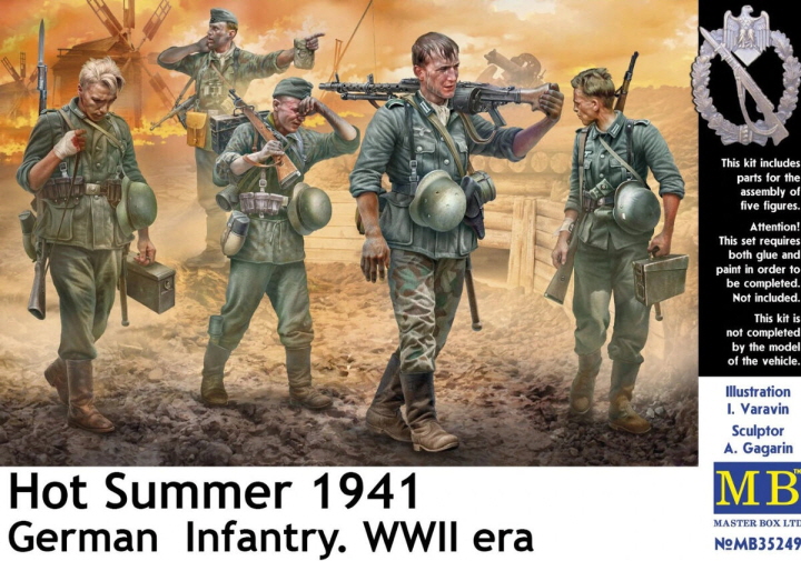 [���ܼ�] CM35249 [MasterBox] CM35249 1/35 Hot Summer 1941. German Infantry.