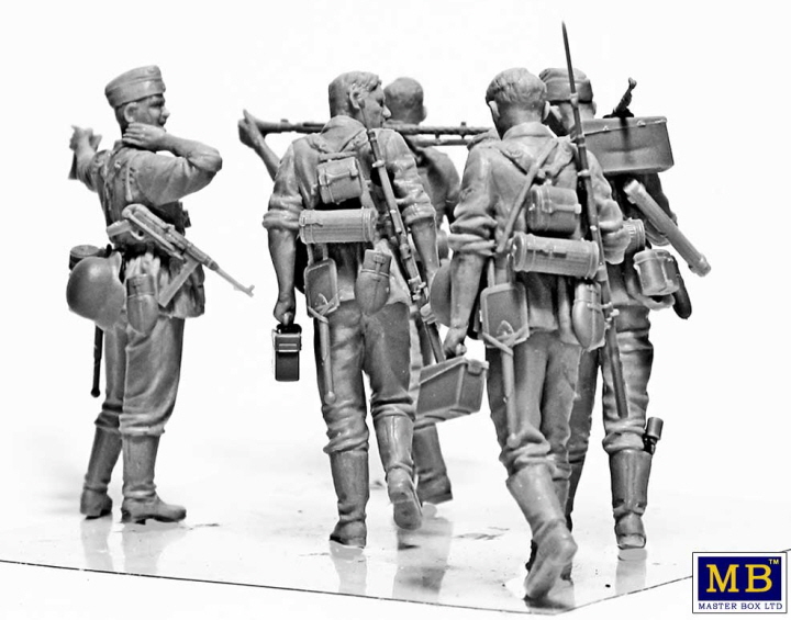 [���ܼ�] CM35249 [MasterBox] CM35249 1/35 Hot Summer 1941. German Infantry.