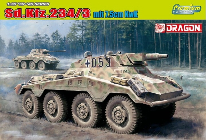[���ܼ�] BD6964 [Dragon] BD6964 1/35 Sd.Kfz.234/3 mit 7,5cm Kwk