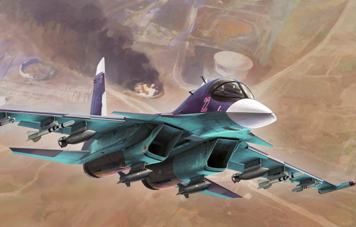 [���ܼ�] CZKH80141 [kitty Hawk] CZKH80141 1/48 Su-34