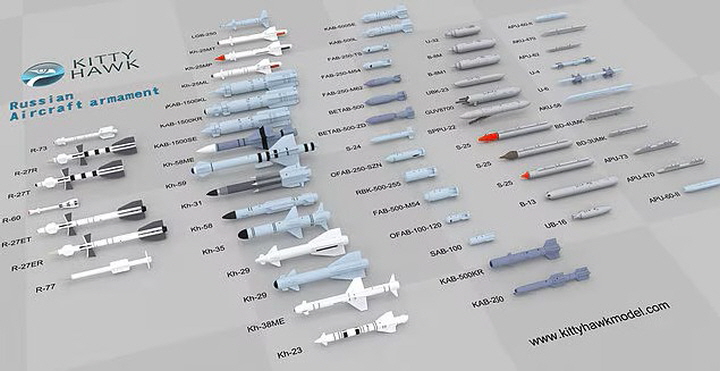[���ܼ�] CZM80151 [kitty Hawk] CZM80151 1/48 Russian Aircraft Armament