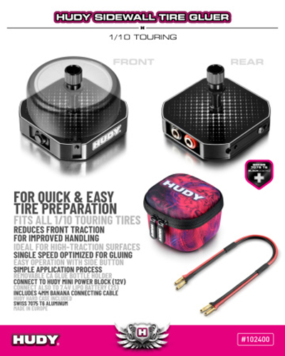 [���ܼ�] 102400 [HUDY] 2�� �� �԰����� 102400 Sidewall Tire Gluer 1/10 Touring