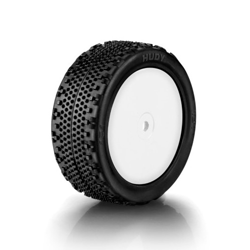 [���ܼ�] 854101 [HUDY] [854101] 1/10 OFF-ROAD GLUED TIRE 4WD FRONT CARPET - FRONT 101 (2) �����Ϸ�