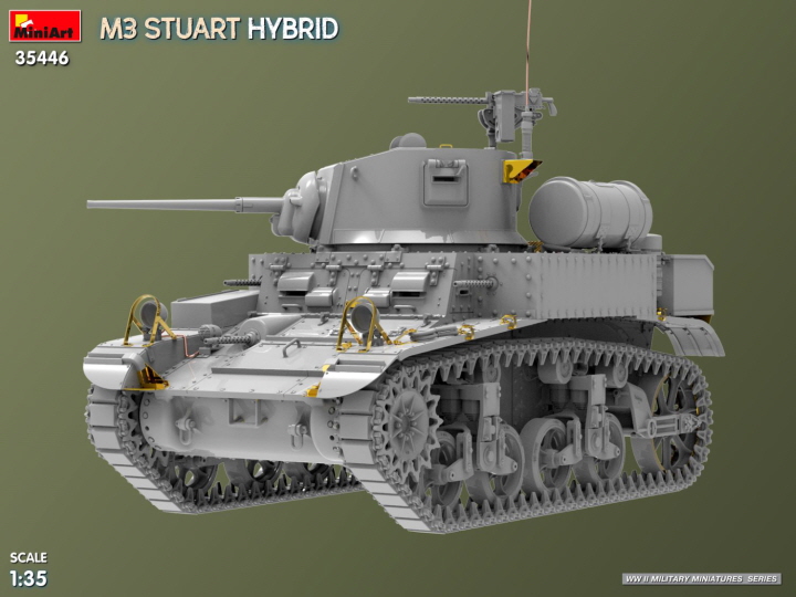 [���ܼ�] BE35446 [Miniart] BE35446 1/35 M3 Stuart Hybrid