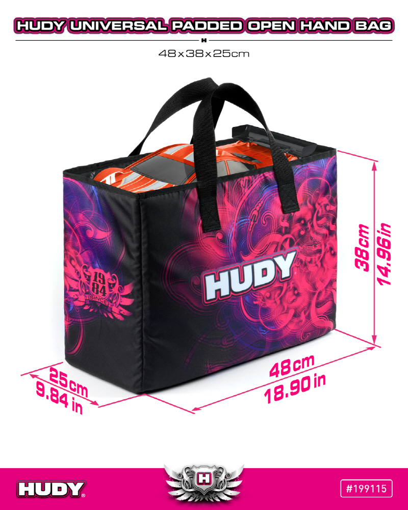 [���ܼ�] 199115 [HUDY] 199115 Universal Padded Open Hand Bag