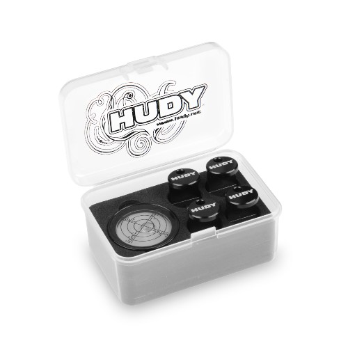 [���ܼ�] 108280 [HUDY] 108280 10mm Set-up Board Spirit Level & Adjustable Feet (4)