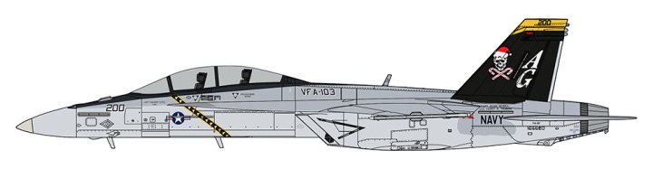 [���ܼ�] BH07560 [Hasegawa] BH07560 1/48 F/A-18F SUPER HORNET VFA-103 JOLLY ROGERS SANTA 2015