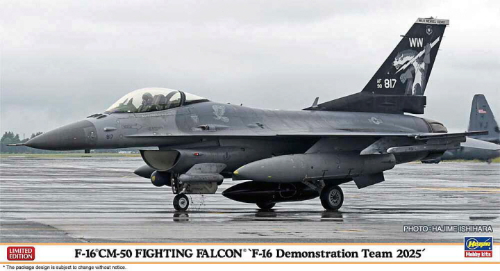 [���ܼ�] BH07558 [Hasegawa] BH07558 1/48 F-16CM-50 FIGHTING FALCON - F-16 Demonstration Team 2025