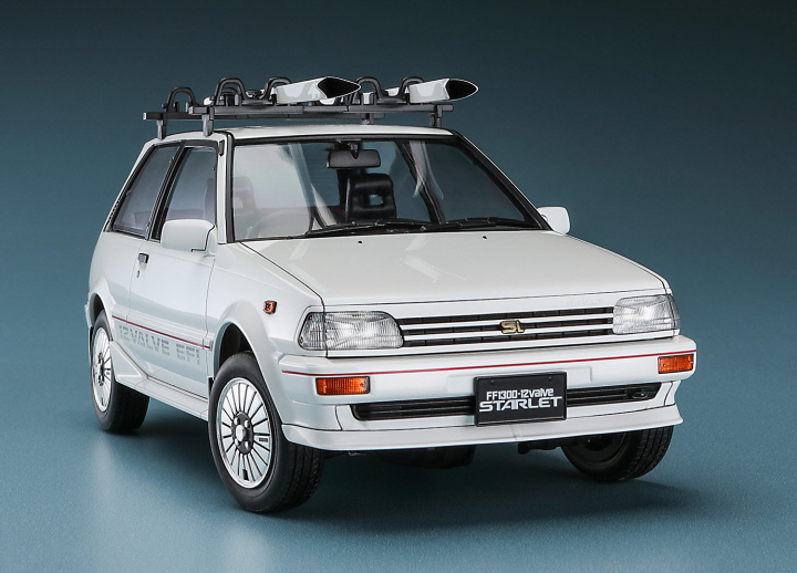 [���ܼ�] BH20610 [Hasegawa] BH20610 1/24 TOYOTA STARLET EP71 Si White Limited (3Door) SKI VERSION