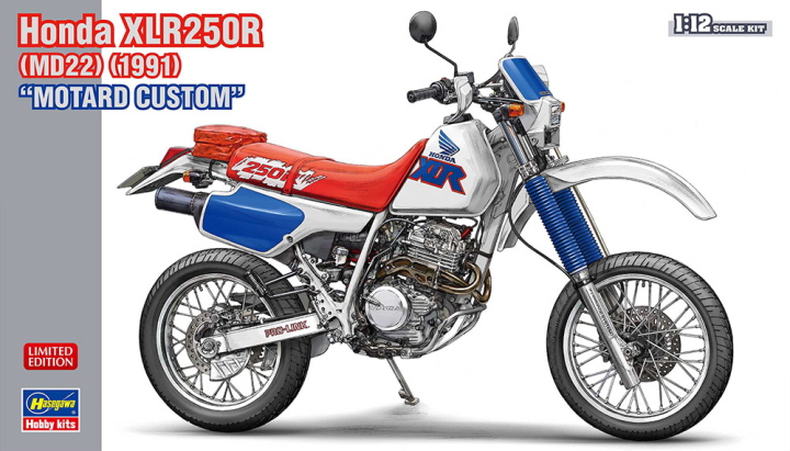 [���ܼ�] BH21779 [Hasegawa] BH21779 1/12 Honda XLR250R (MD22) (1991) MOTARD CUSTOM