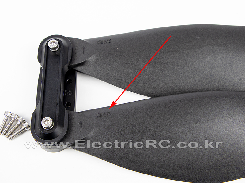 [���ܼ�] HBW-P36190-CCW [HobbyWing] 36x190 Folding Prop for Xrotor9 PLUS (CCW, ������)