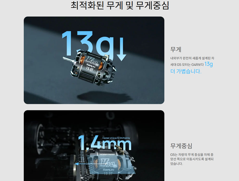 [���ܼ�] 30401762 [HOBBYWING] 2026�� �ֽ��� ���� XeRun V10 G5 13.5T